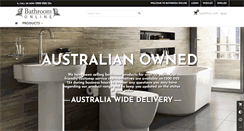 Desktop Screenshot of bathroomonline.com.au